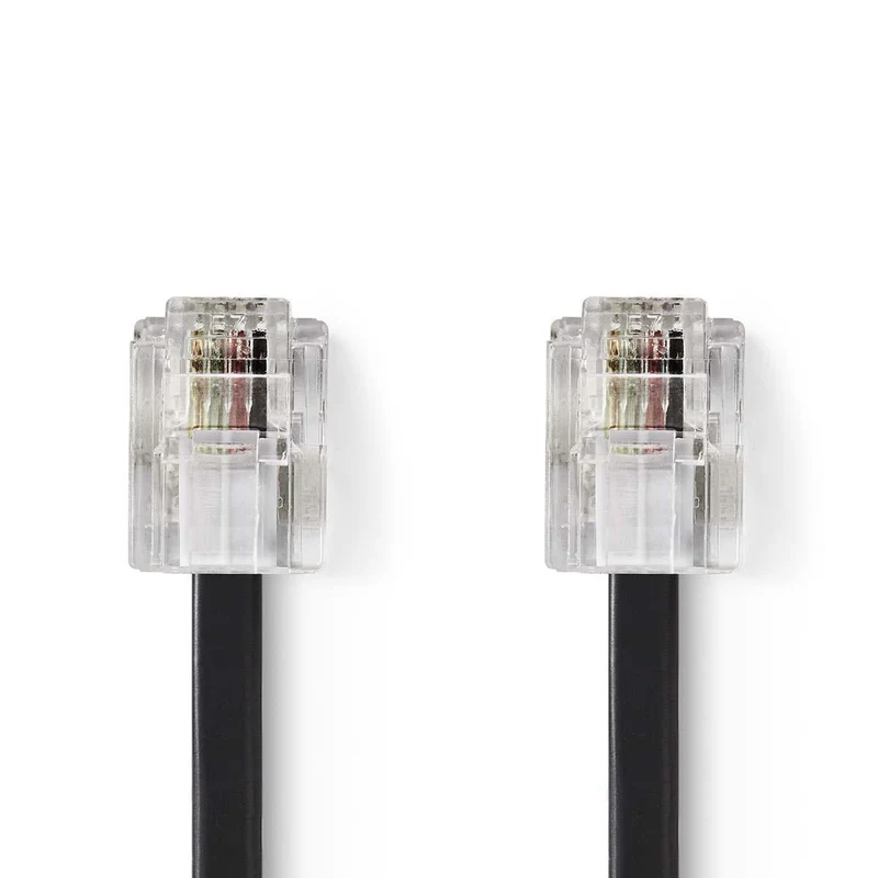 Telecomkabel RJ11 Male - RJ11 Male - 5.00m