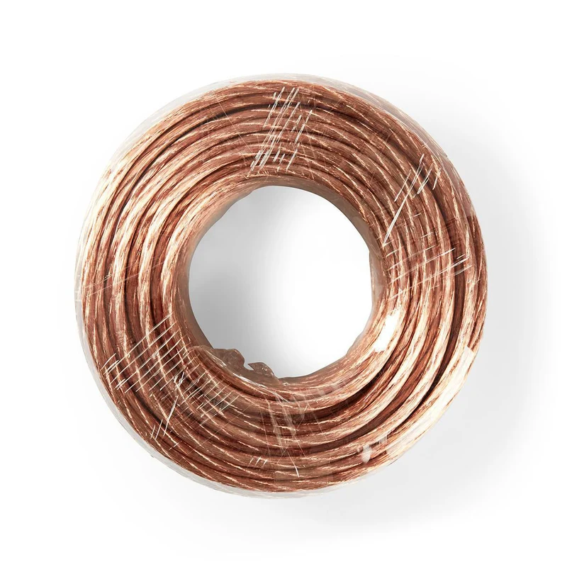Speaker-Kabel 2 x 6.00 mm² - CCA - Rond