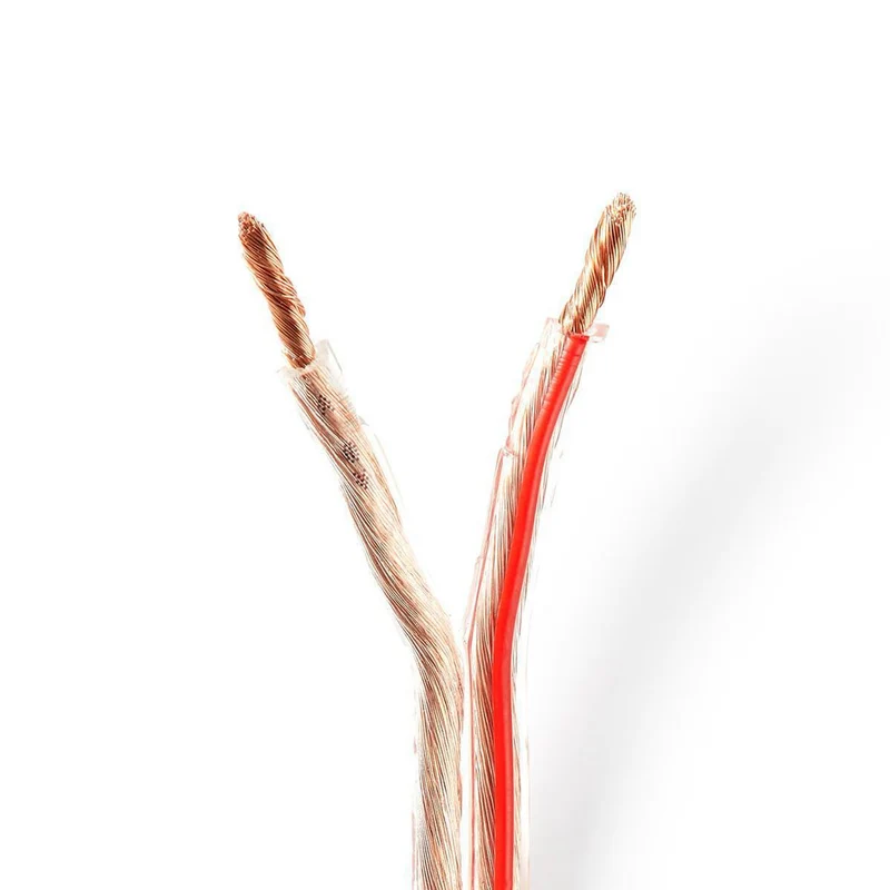 Speaker-Kabel 2 x 4.00 mm² - CCA - Rond