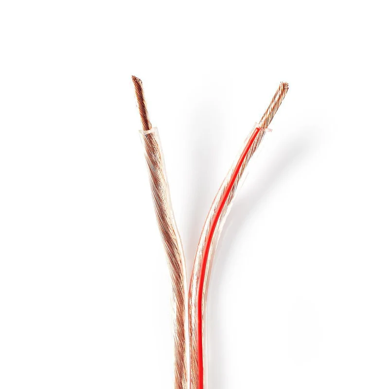 Speaker-Kabel 2 x 4.00 mm² - Koper - Rond