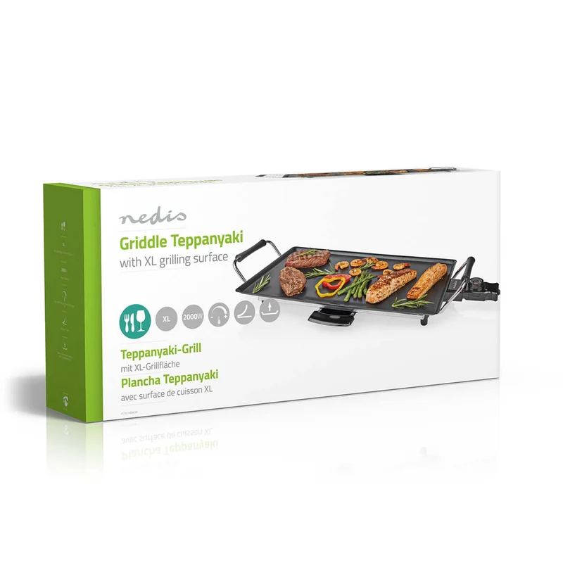 Teppanyaki Tafelgrill 5 Warmte Standen