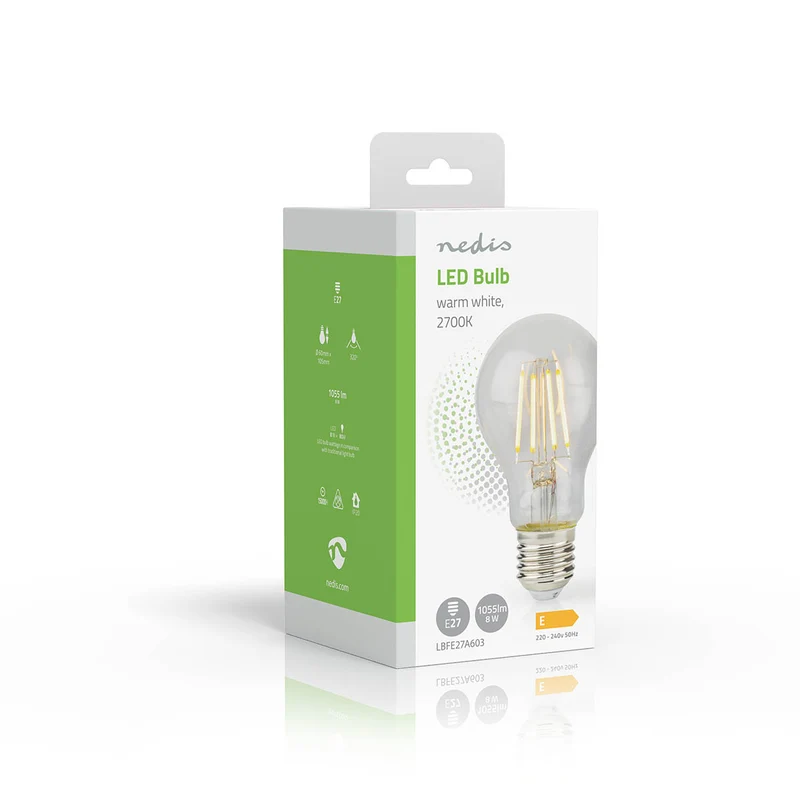 LED-Filamentlamp E27 A60 - 8W - 1055 lm