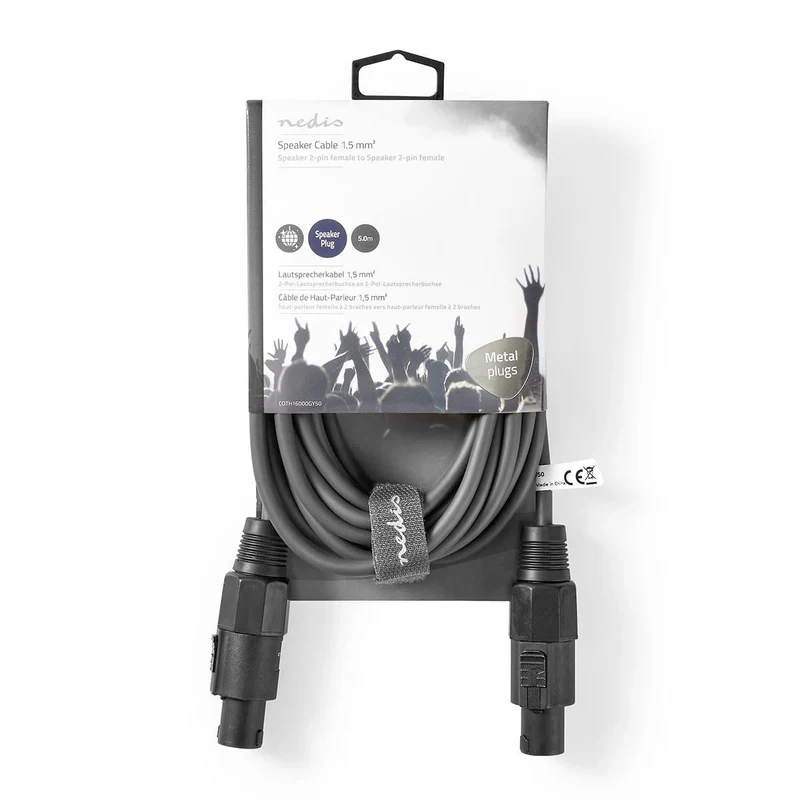 Speaker-Kabel 48 x 0.20 mm - Koper - Rond
