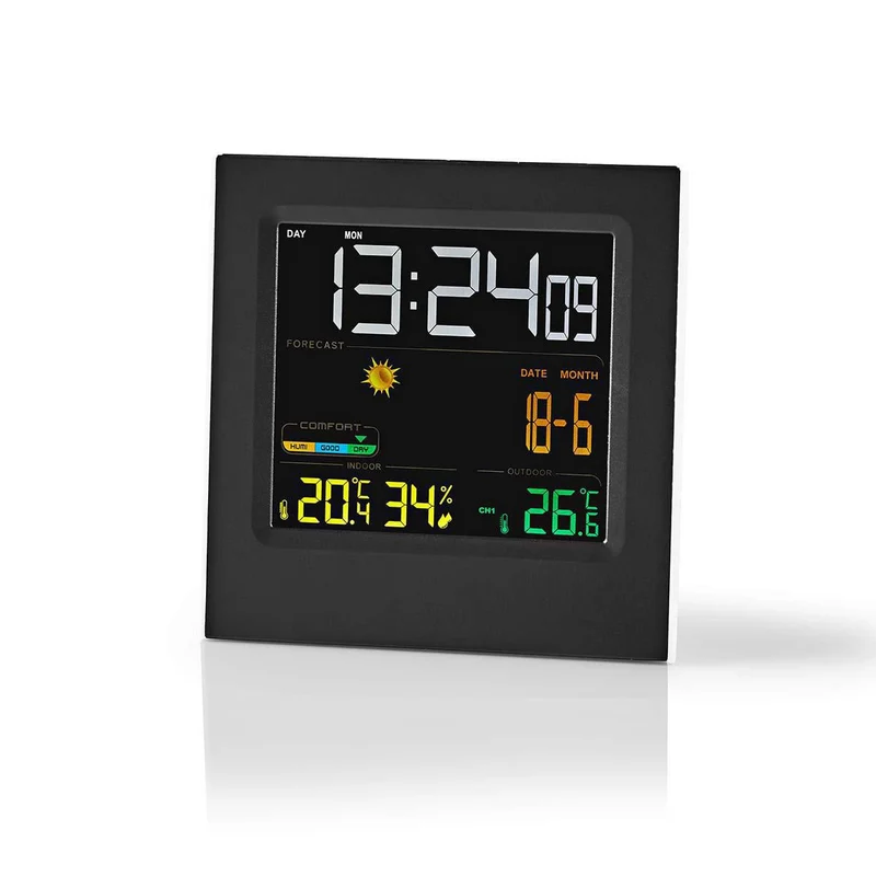 Weerstation Binnen & Buiten - Inclusief draadloze weersensor - Weersvoorspelling
