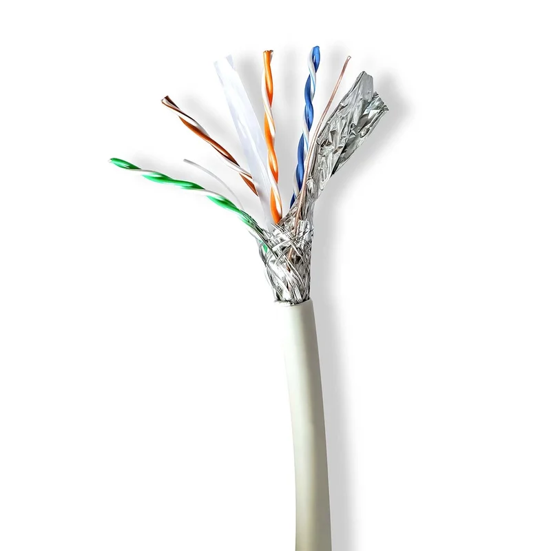 CAT6a Netwerkkabel Rol Solid - SF/UTP - Koper