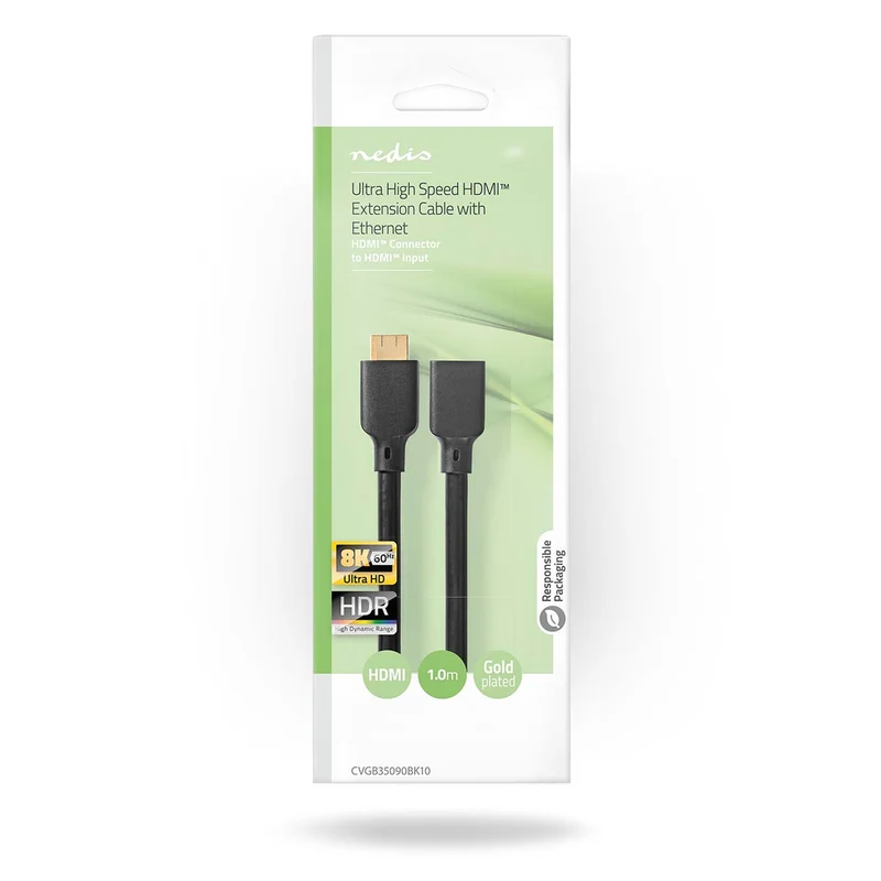 Ultra High Speed HDMI™-Kabel HDMI™ Connector - HDMI™ Output - 8K@60Hz