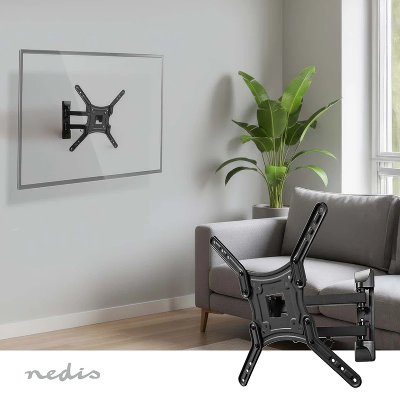 Draai- en Kantelbare TV-Muurbeugel 23 - 55" - Maximaal schermgewicht: 30 kg - Kantelbaar