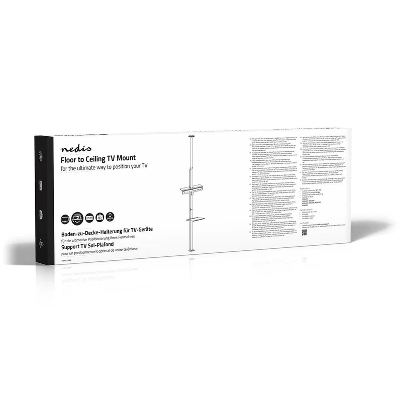 Draai- en Kantelbare TV-Standaard 37 - 70" - Maximaal schermgewicht: 30 kg - Kantelbaar