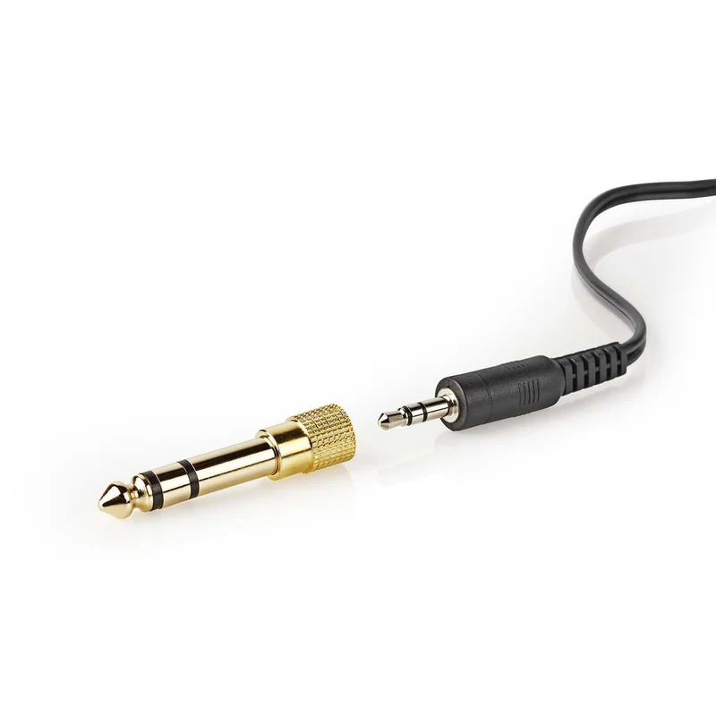 Bedrade Over-ear Koptelefoon 3,5 mm - Kabellengte: 6.00m - Volumebediening
