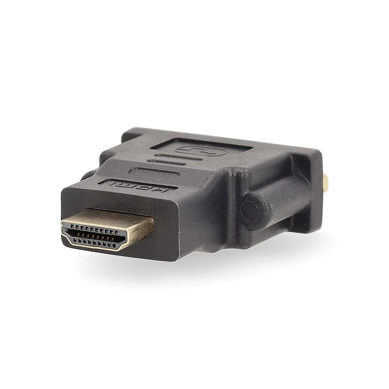 HDMI™-Adapter HDMI™ Connector - DVI-D 24+1-Pins Female - Verguld