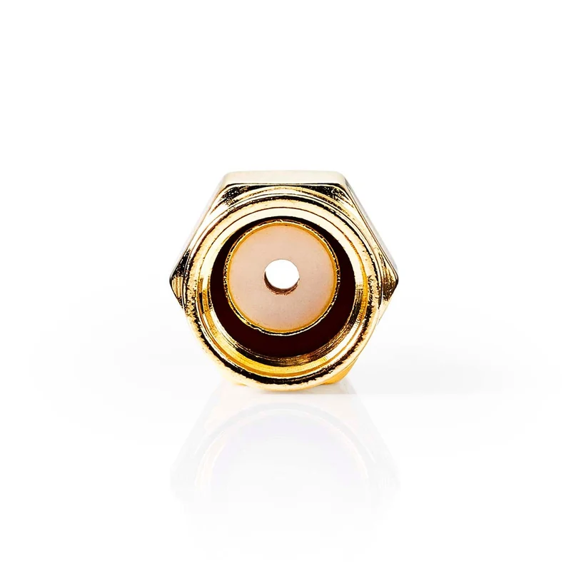 SMA-Connector Recht - Male - Verguld