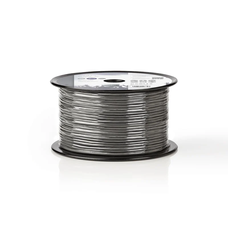 Microfoonkabel 2 x 0.12 mm² - Koper - 100m