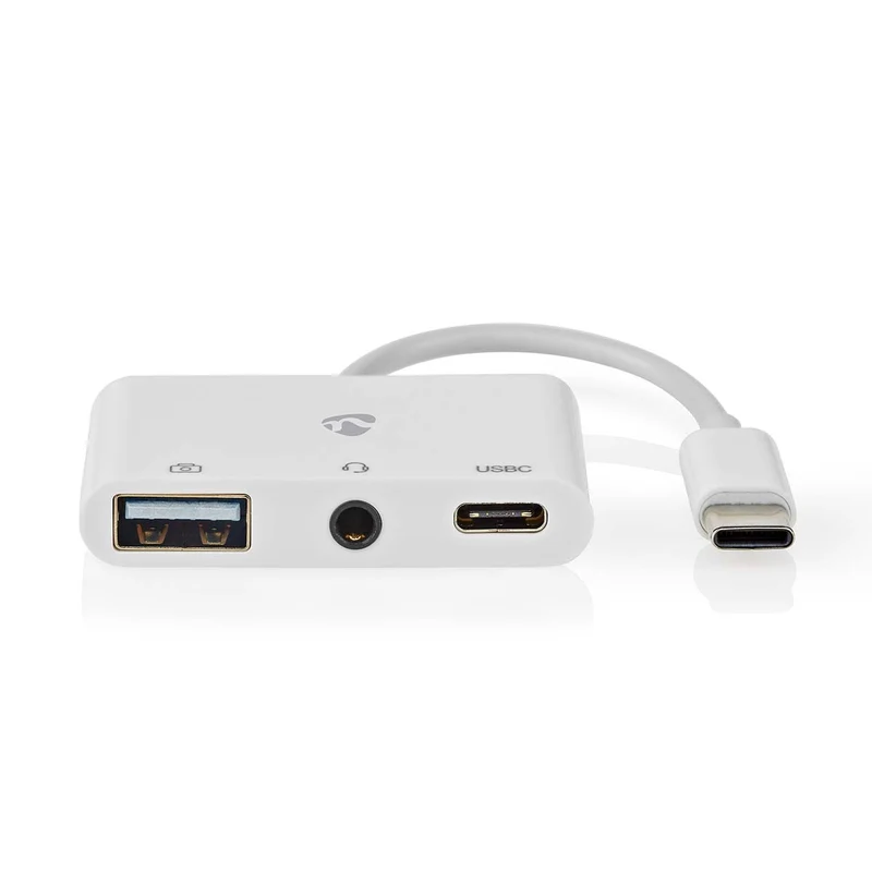 USB Multi-Port Adapter 3-in-1 - USB 2.0 - USB-C™ Male