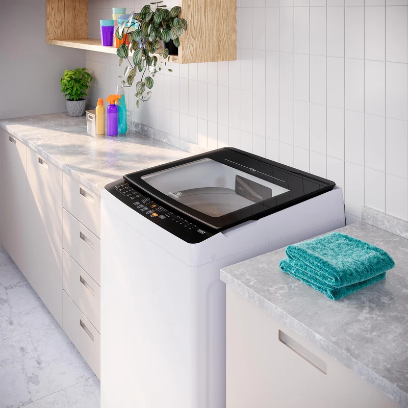 Lavadora Automática 18Kg Carga Superior MDWMT18W Mademsa