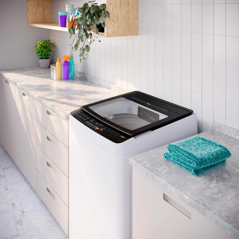 Lavadora Automática 16Kg Carga Superior MDWMT16W Mademsa