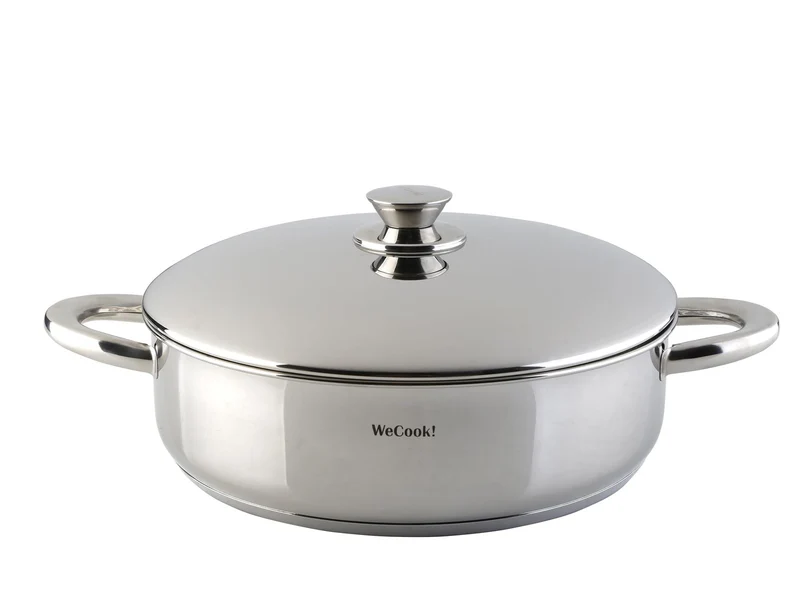 Tartera con Tapa Acero Inox 28cm WECOOK! PRO - Ref. 62028