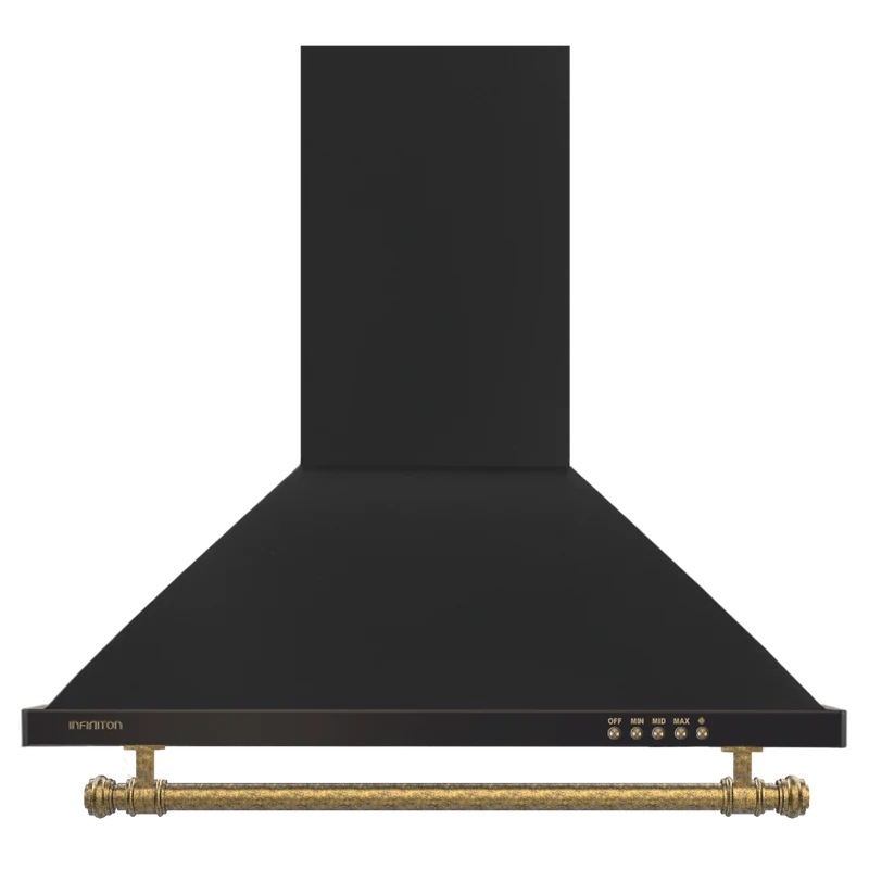 Campana extractora Infiniton CMPP-RU61 60 cm Negro Rústico