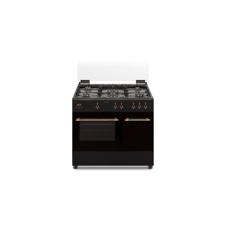 Cocina Infiniton CCRST90EPH 59L Negro Rústico