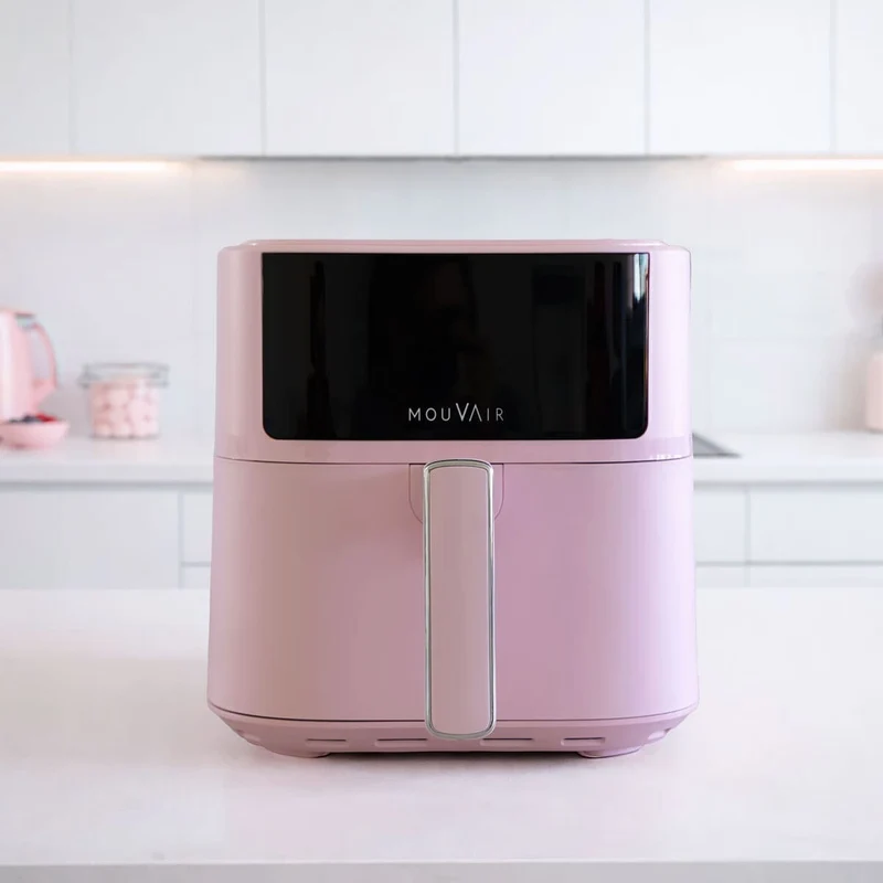 Freidora de Aire 6 Litros Fry Rosa Mouvair