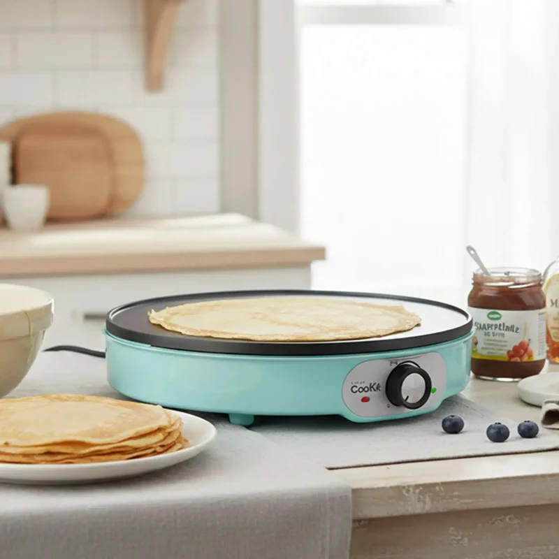 Máquina Para Preparar Crepes Cookit