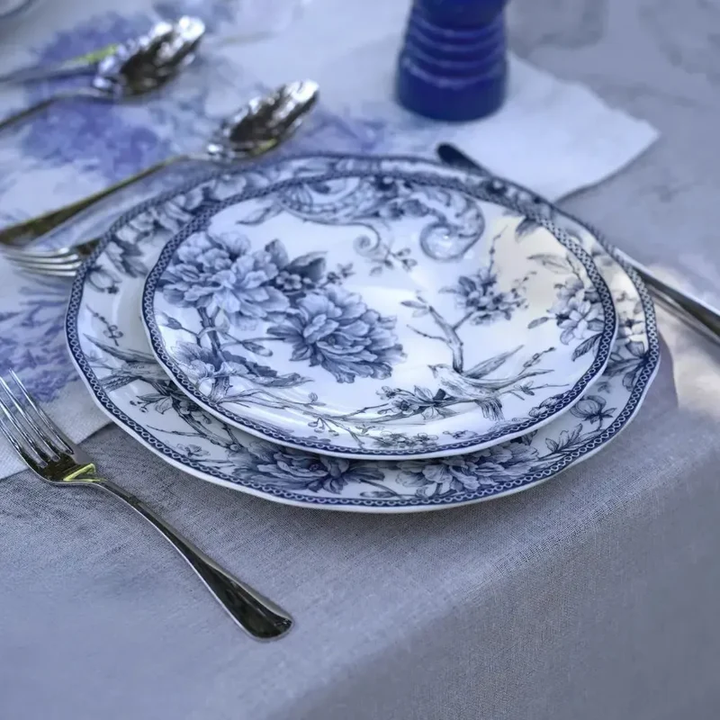 Set 24 piezas Adelaide Blue Porcelana KLAPP