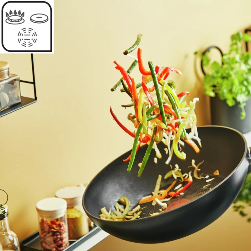 Wok 28 Cm + Tapa Super Cook Tefal