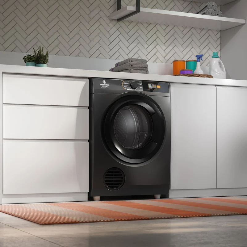 Secadora de Ropa 9kg Carga Frontal Secado Automático y Panel Digital 9D SZG Mademsa