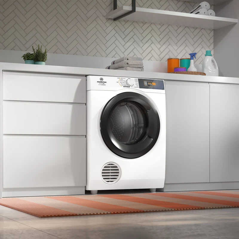 Secadora de Ropa 9Kg Carga Frontal Secado Automático y Panel Digital 9D BZG Mademsa