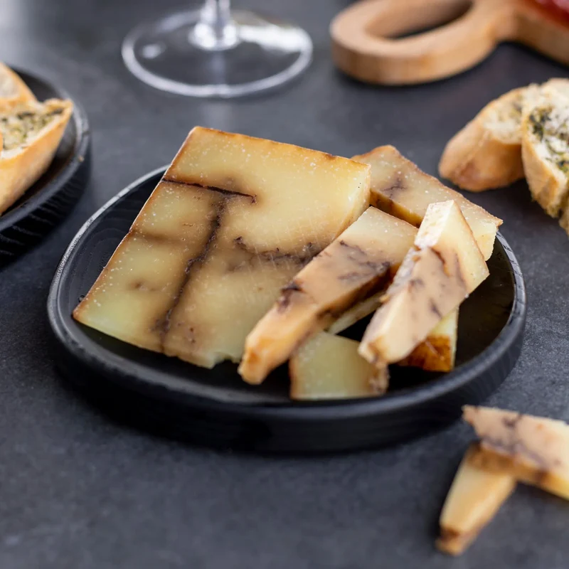 Set 4 Platos Madera Negra Coquinaria