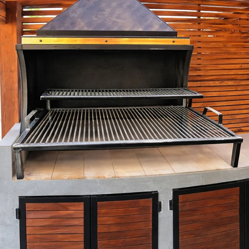 Parrilla para Quincho Doble de 100x50 cm