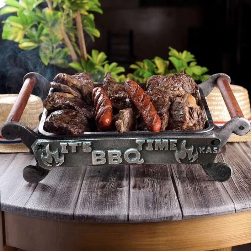 Parrilla Brasero De Mesa: BBQ Time Kas Chile