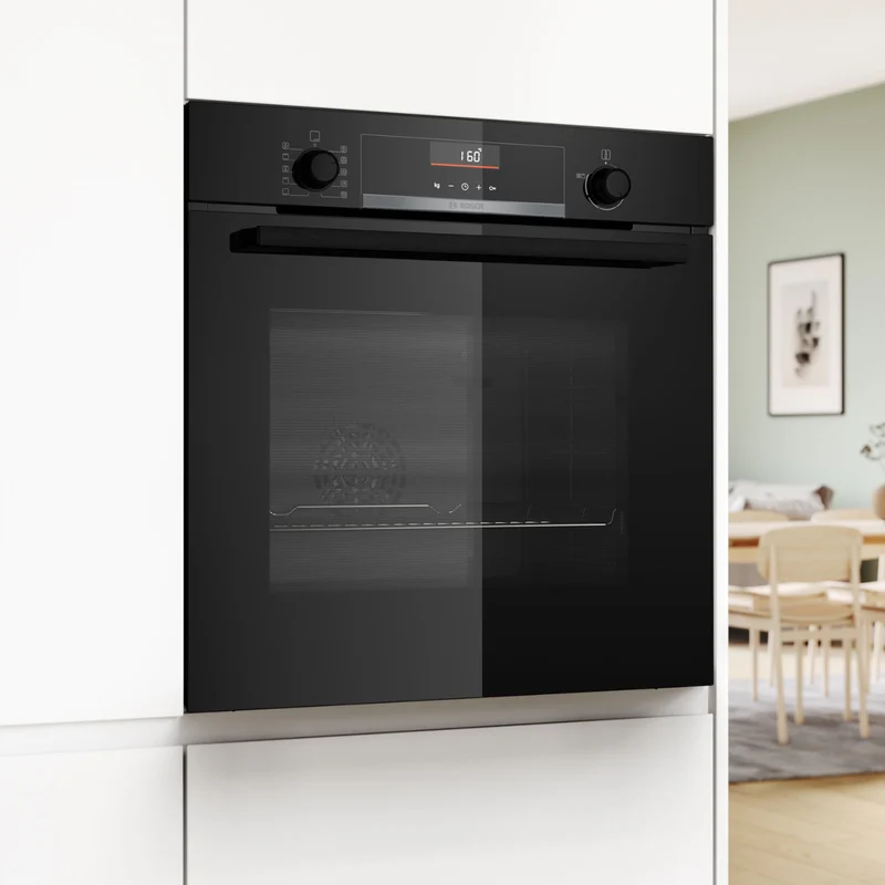 Horno Multifunción Black Touch Serie 6 71 Lts HBG536EB3 Bosch
