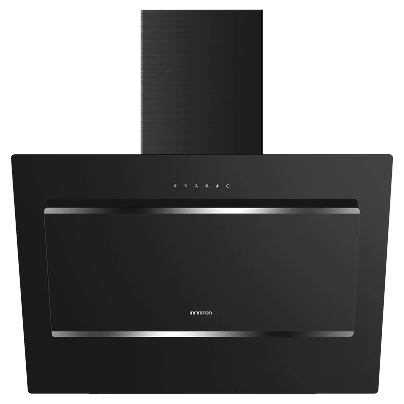 Campana extractora Infiniton CMPTRAL-BT90U 89,6 cm Cristal negro