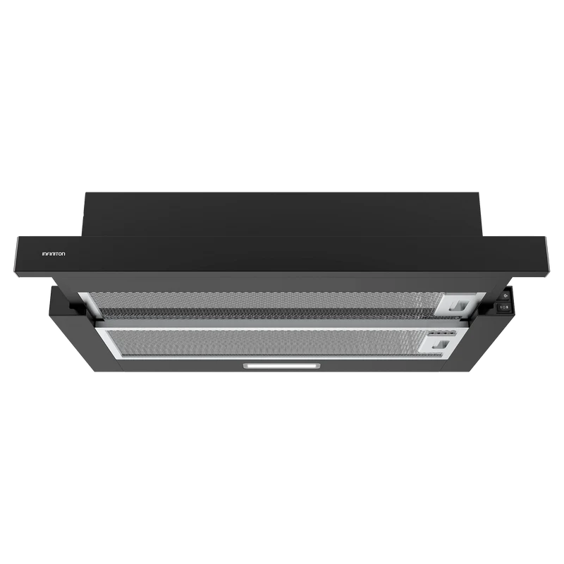 Campana extractora Infiniton CMPE-64NBL 60 cm Negro