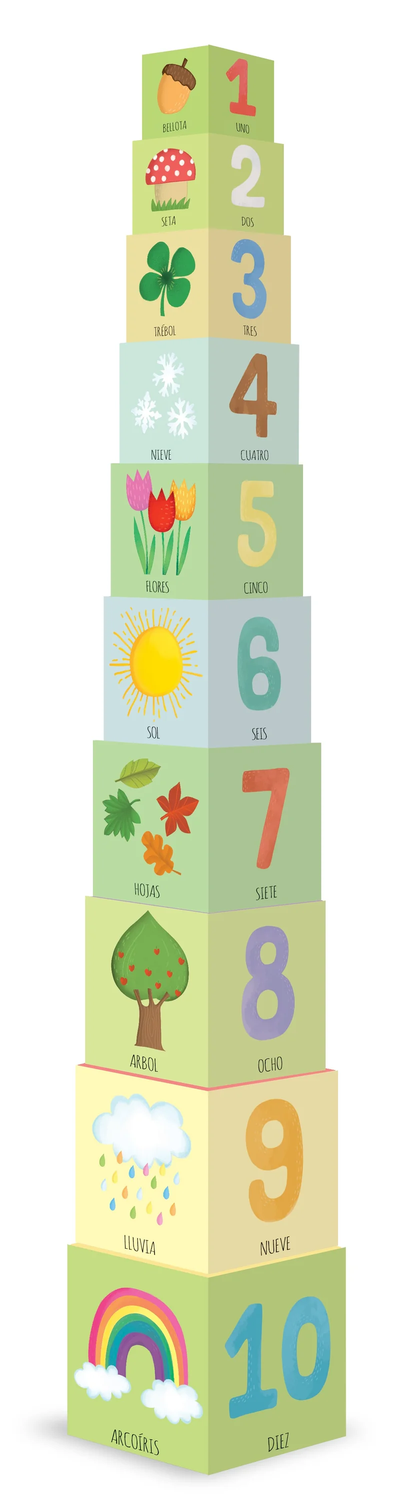 Naturaleza - Pegatinas y actividades