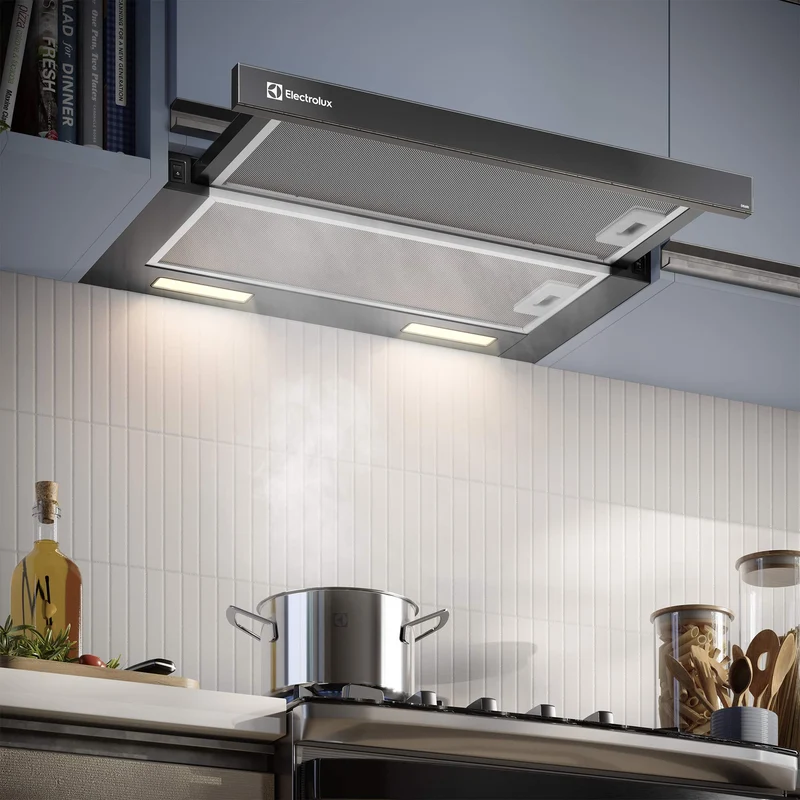 Campana de Cocina Extractora Retráctil 60cm DE6RI Electrolux