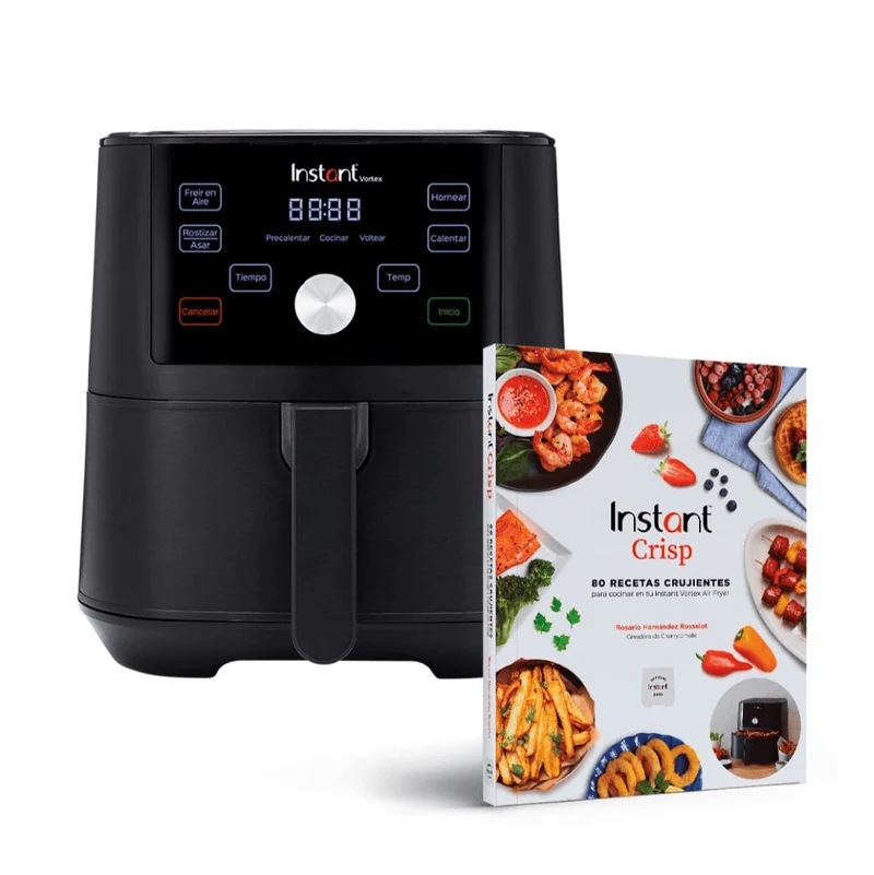 Pack Freidora de Aire Instant Vortex 4 en 1 de 5,7 litros + Instant Crisp