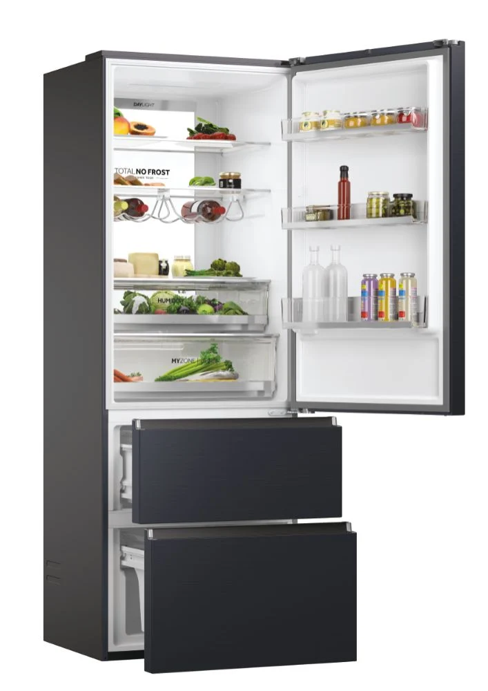 Haier HTW7720ENMB – Frigorífico Combi 200x70 3 Puertas