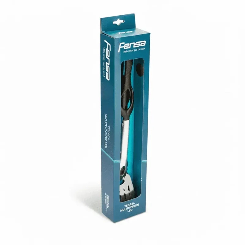Pinza Tenaza Cocina Multifunción Linterna Led Fensa