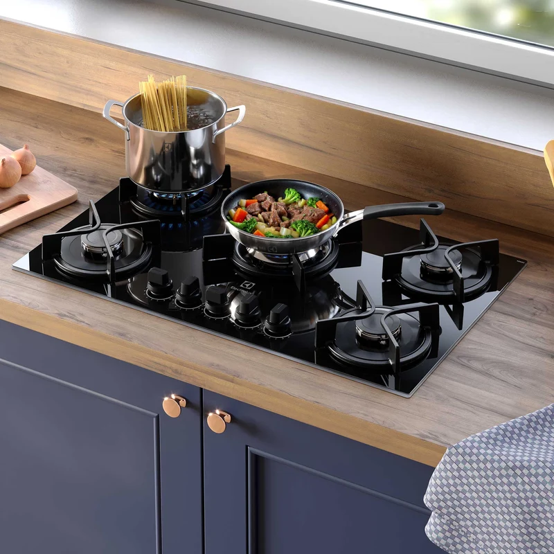 Encimera a Gas 5 Platos Experience Multi Llama KE5GC Electrolux