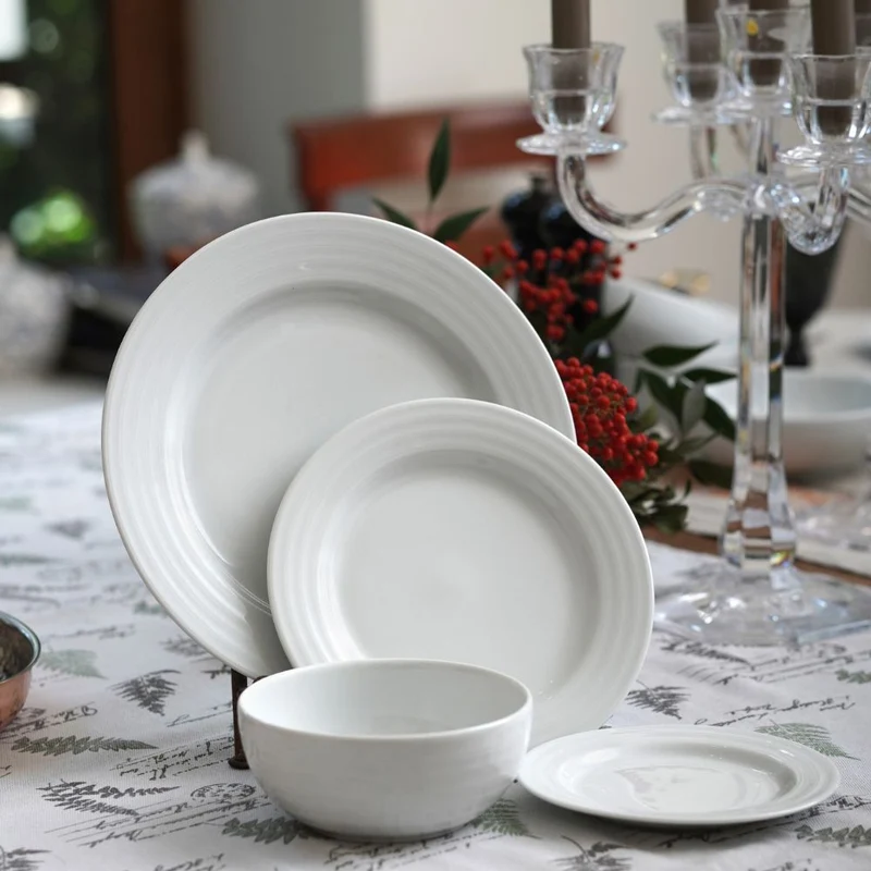 Juego De Vajilla Porcelana Roulette 24 Pzs Spal