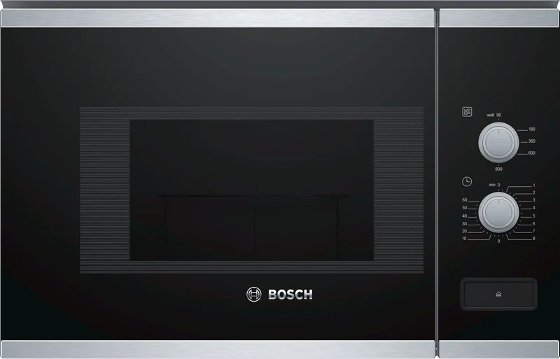 Microondas Integrable Bosch BFL520MS0 20L 800W Negro Inox
