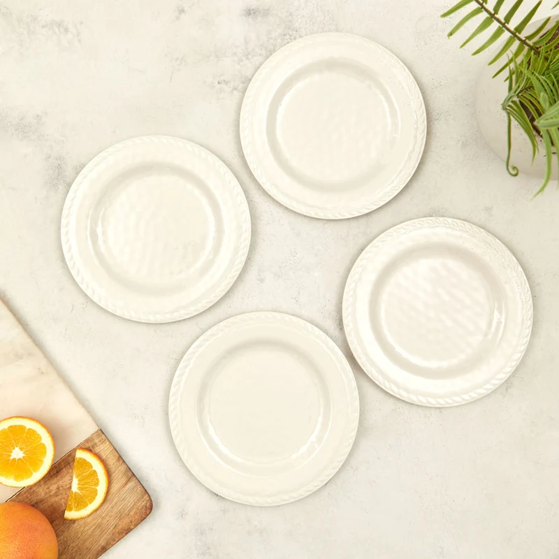 Set 4 Platos Cordón