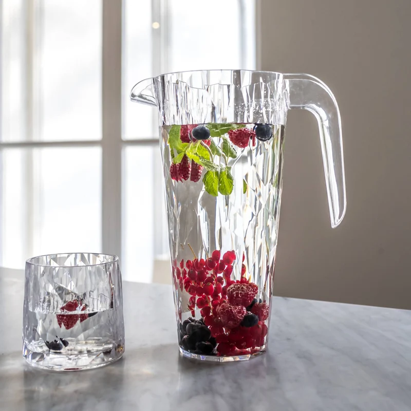 Jarra Irrompible Transparente Superglass