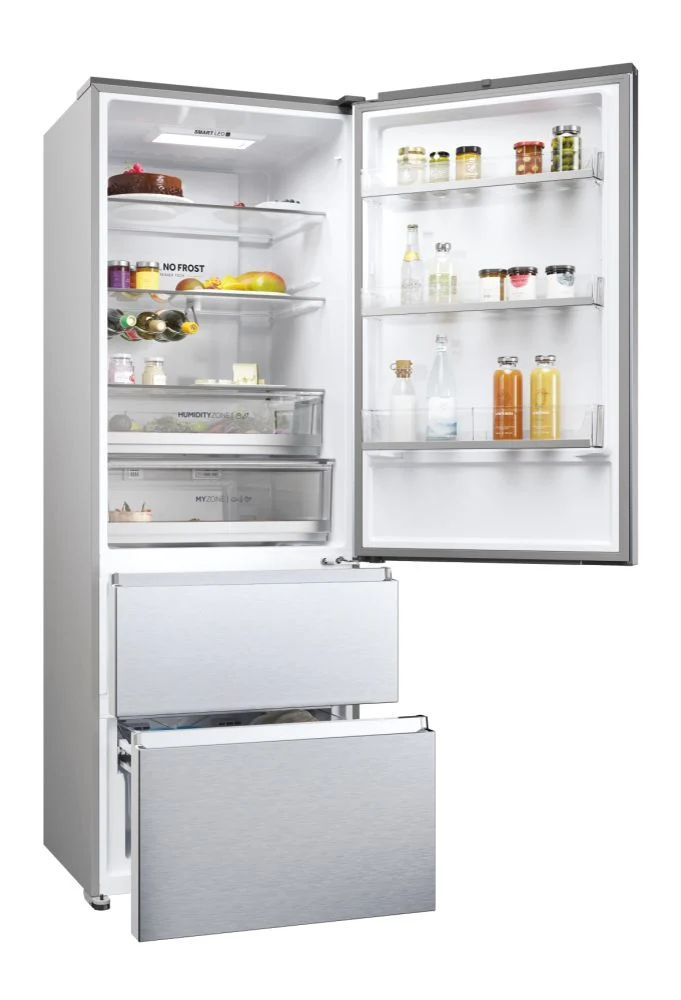 Haier HTR5720ENMG – Frigorífico Combi 483L No Frost 3P