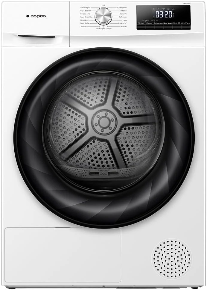 Aspes ASB801A2DB – Secadora Bomba de Calor 8kg A++