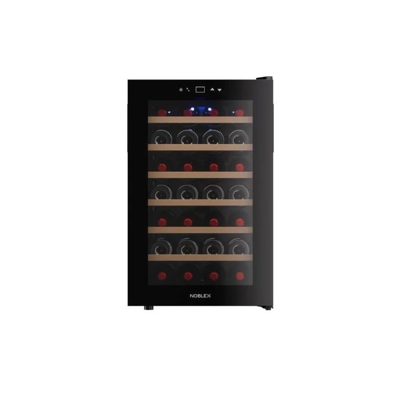 Cava de Vino Termoeléctrica 28 Botellas Panel Touch Noblex