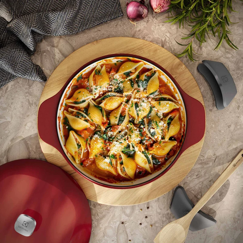 Wok de Hierro Fundido Esmaltado Expert 30 cm Electrolux