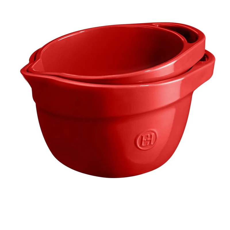 Bowl Para Mezclar Grande Rojo Emile Henry