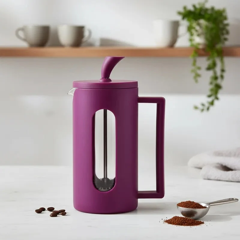 Prensa Francesa Cafetera Roma 600 ml Berenjena Oroley